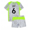 Maglie da calcio Manchester City Nathan Ake #6 Terza Maglia Bambino 2025-26 Manica Corta (+ Pantaloni corti) Maglie da calcio Manchester City Nathan Ake #6 Terza Maglia Bambino 2025-26 Manica Corta (+ Pantaloni corti)